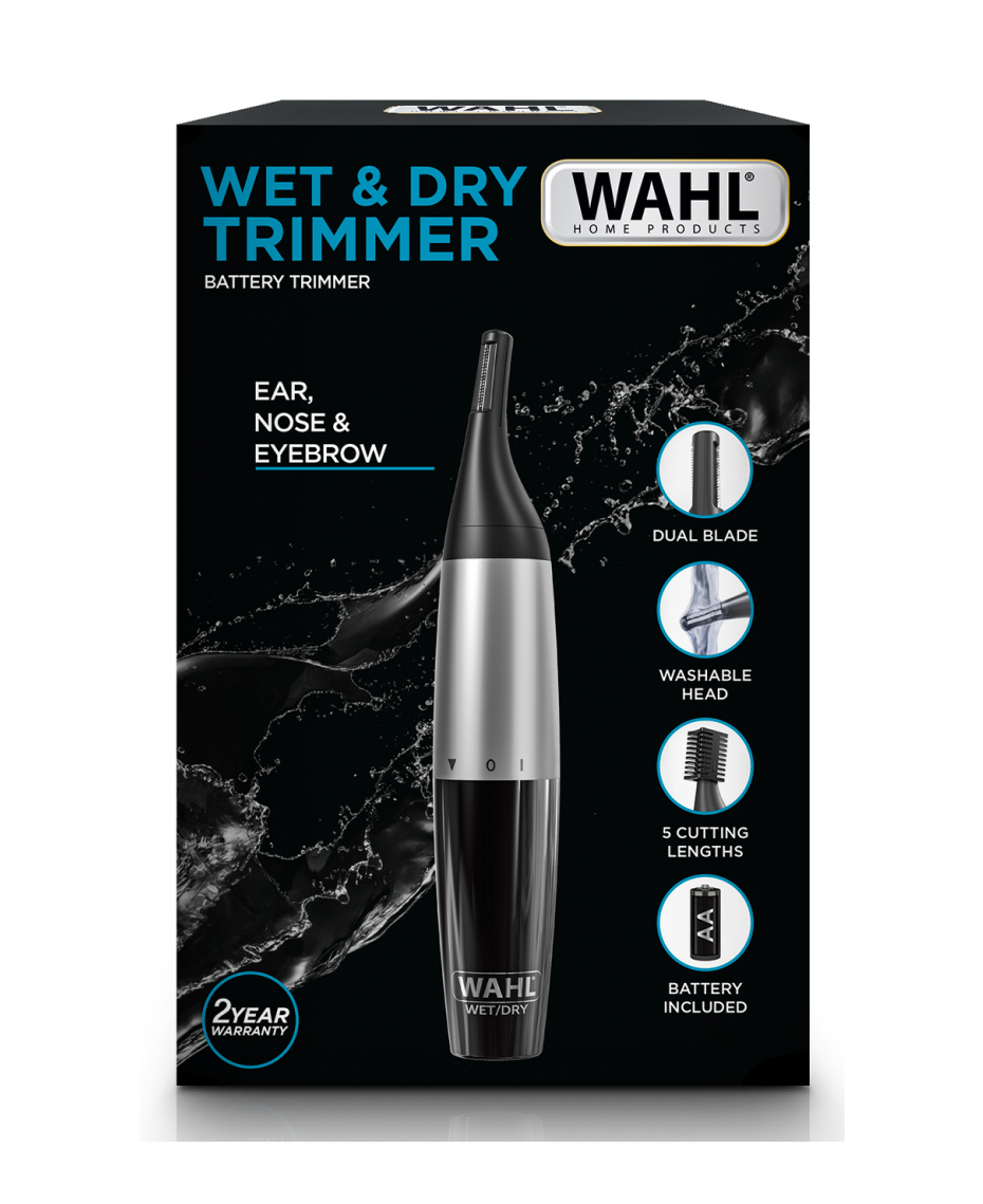 Wahl Precision Wet Dry Nose Hair Trimmer Shaver Shop