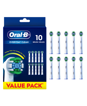 Everyday Clean Brush Head Refills 10 Pack