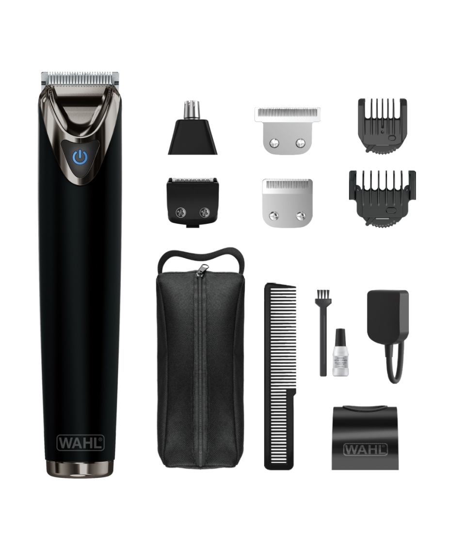 Lithium-ion Stainless - Black Grooming | | Wahl Kit Steel Shaver Advanced Shop