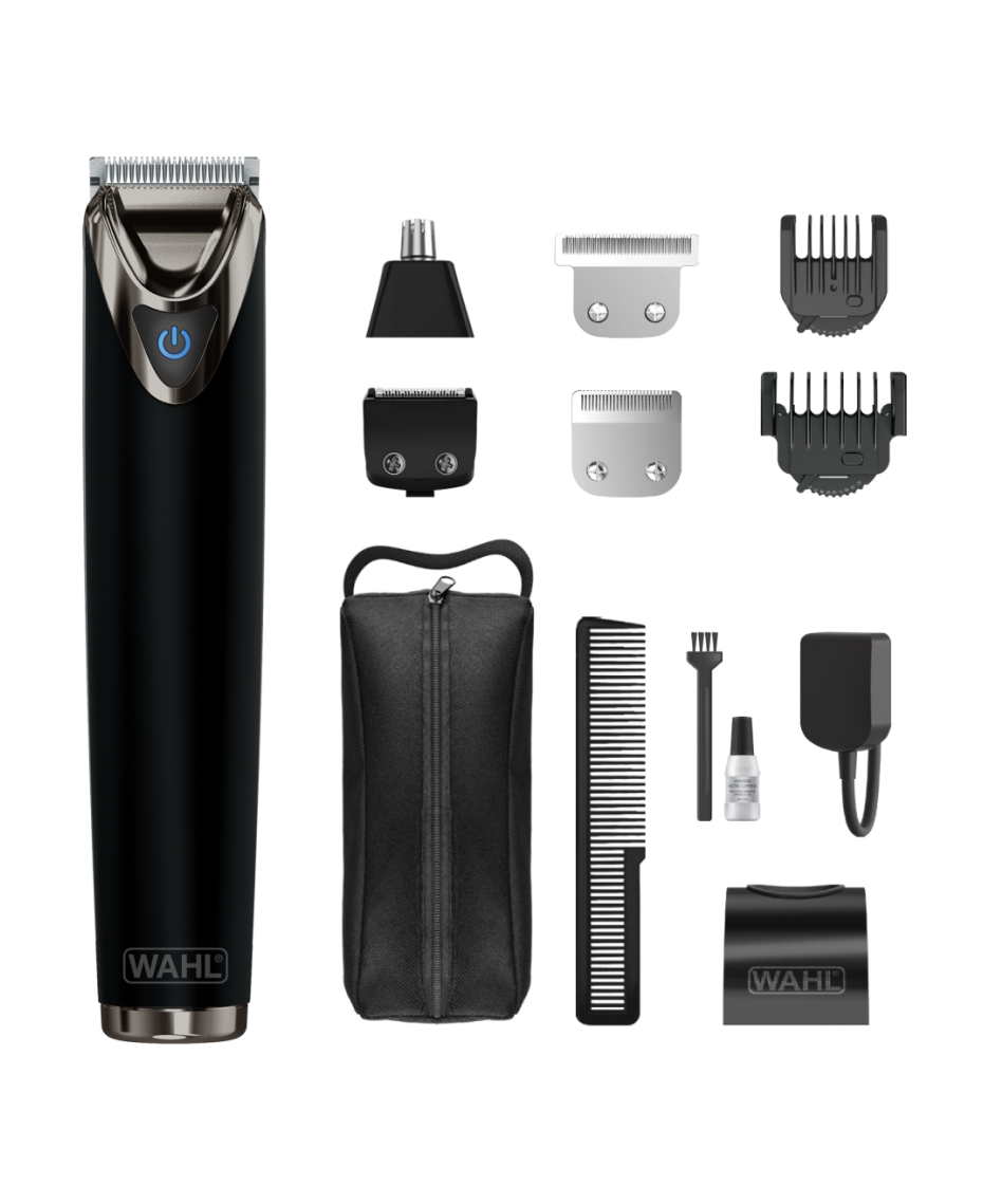 Wahl Advanced Stainless Steel Lithium ion Grooming Kit Black