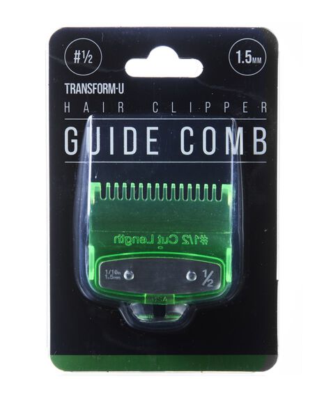 Hair Clipper Guide Comb #0.5 - 1.5MM - Green