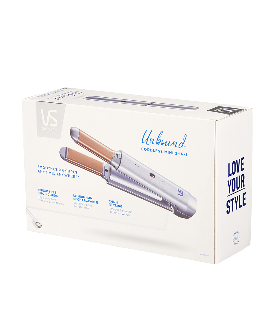 Vs sassoon curler and straightener hot sale