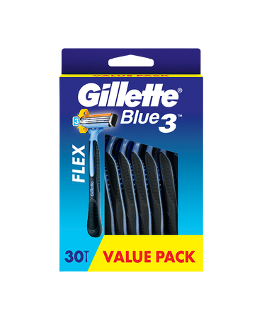 Blue 3 Razor 30 Pack