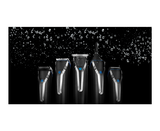 Waterproof Lithium-Ion Stainless Steel Grooming Kit with Bonus Storage Case - Black