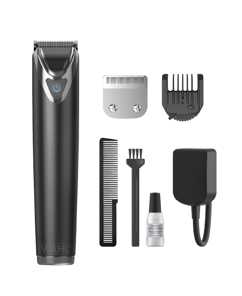 Stainless steel beard deals trimmer