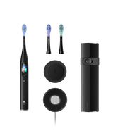 X Ultra S Smart Sonic Electric Toothbrush - Black with 3 Replacement Brush Head Refills