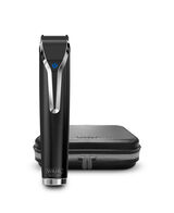 Waterproof Lithium-Ion Stainless Steel Grooming Kit with Bonus Storage Case - Black