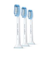 Sonicare Sensitive Replacement Brush Head 3 Pack - White