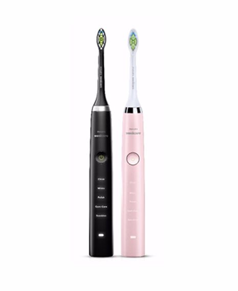 Sonicare Diamond Clean Black and Pink Bundle Pack