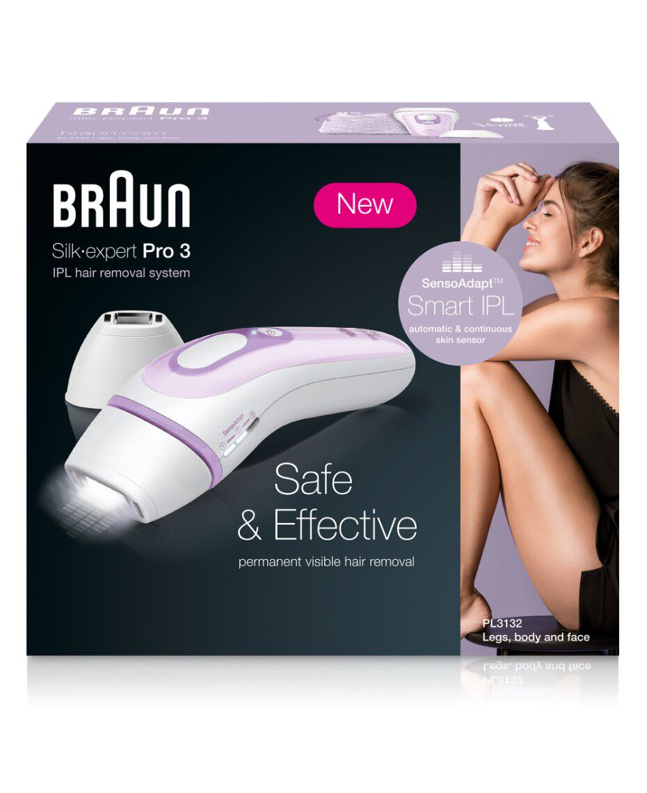 Braun, Silk-expert Pro 3 IPL Long Term Hair Removal Device