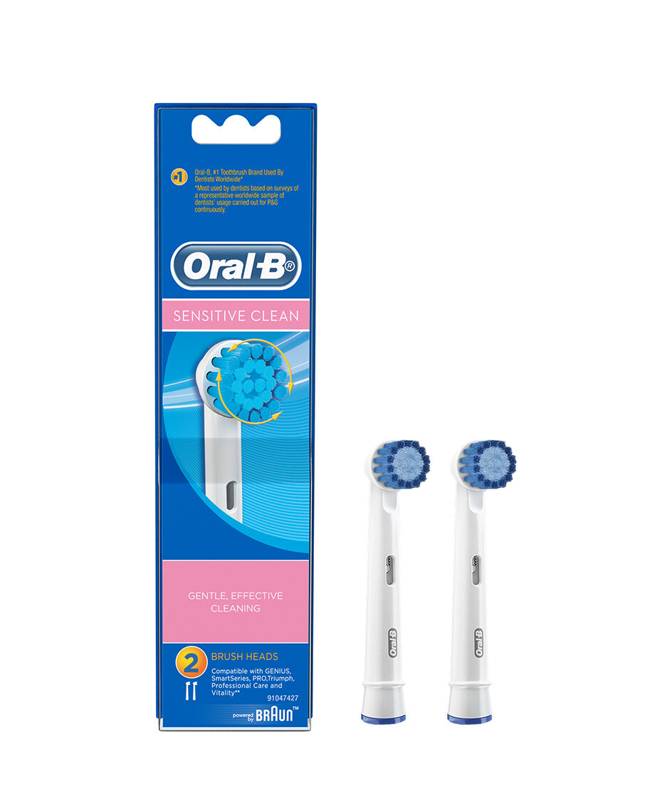Oral b clearance sensitive head