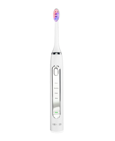 LED Whitening Sonic Electric Toothbrush - Coconut Milk