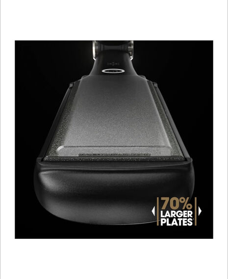 max wide plate hair straightener