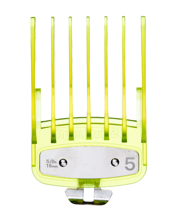 Hair Clipper Guide Comb #5 - 16MM - Yellow