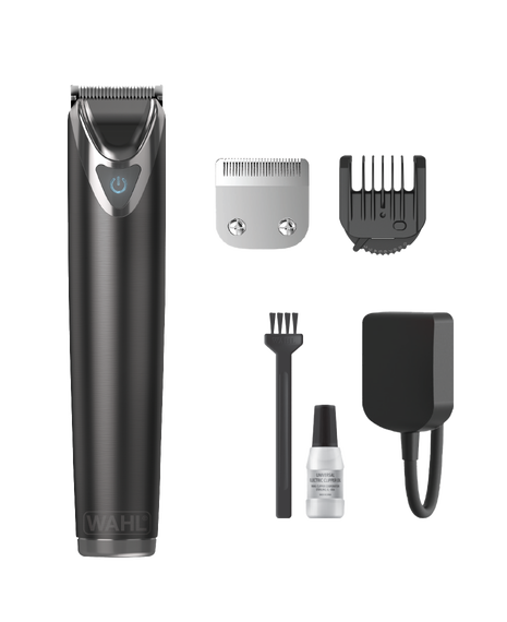 Lithium-ion Express Stainless Steel Beard Trimmer - Slate