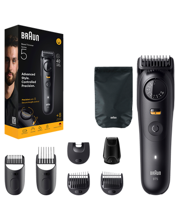 Series 5 Waterproof Beard Trimmer with 8 Styling Tools & Accessories