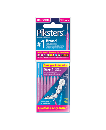 Interdental Brushes 10 Pack - Size 1