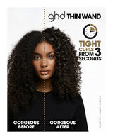 curve thin wand hair curler