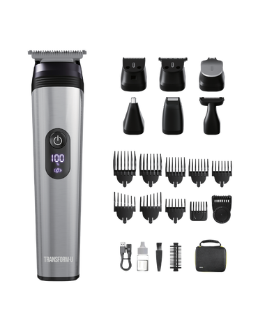 Stainless Steel sUper-close+ Trimmer - Silver