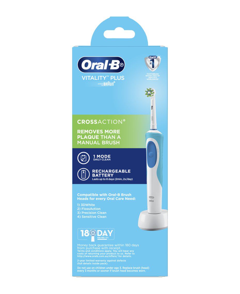 Oral-B | Vitality CrossAction Electric Toothbrush | Shaver Shop