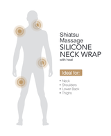 Corded Silicone Neck Wrap Massager