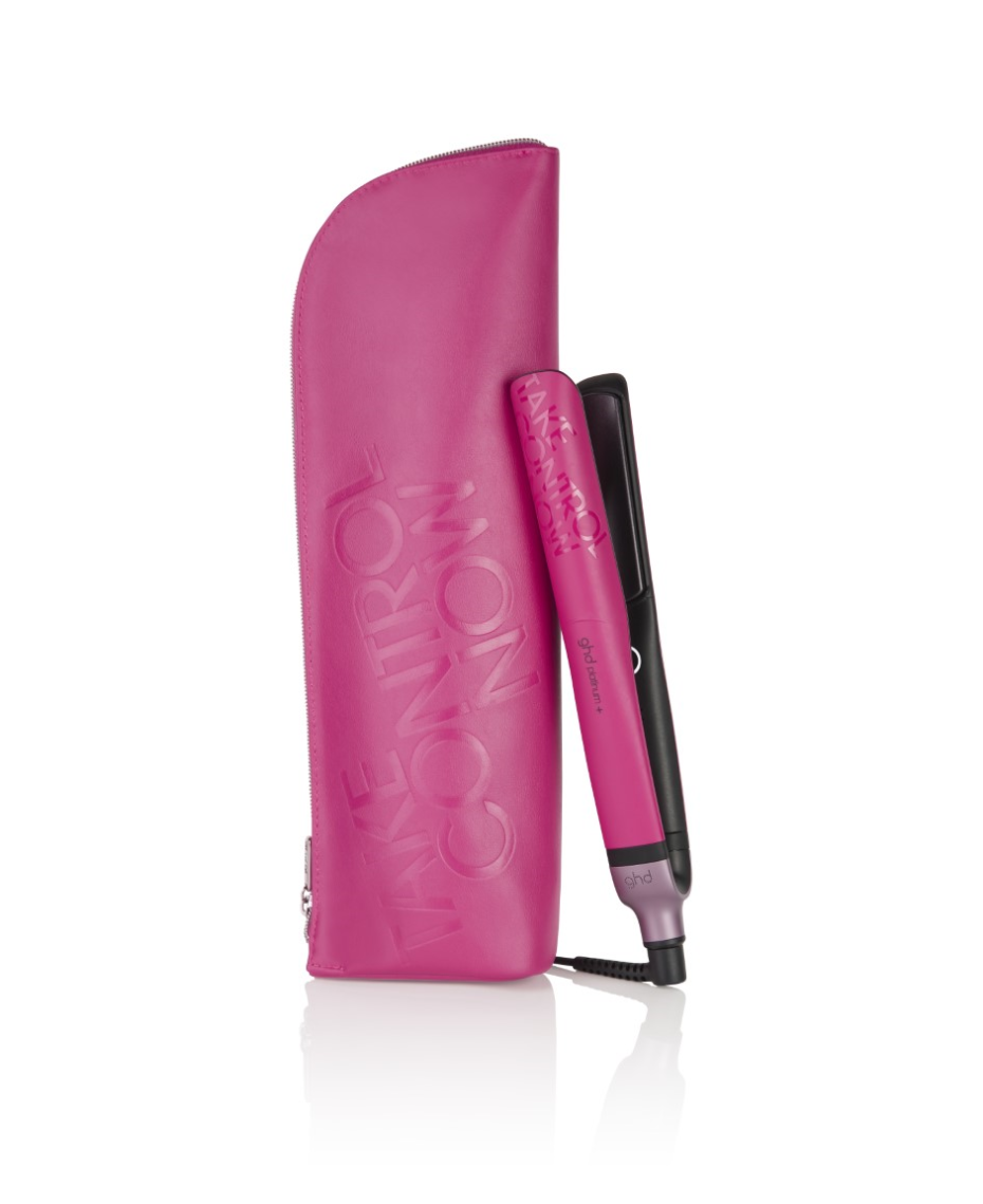 ghd platinum hair straightener limited edition take control in orchid pink Shaver Shop