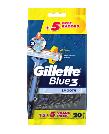 Blue 3™ Razor 20 Pack