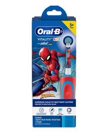 Kids Vitality Marvel Spider-Man Electric Toothbrush