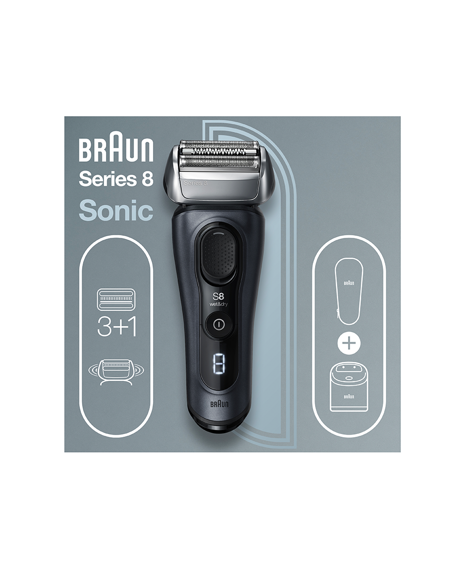Braun  Series 8 Wet & Dry Electric Shaver with 4 in 1 Smart Care