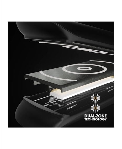 max wide plate hair straightener