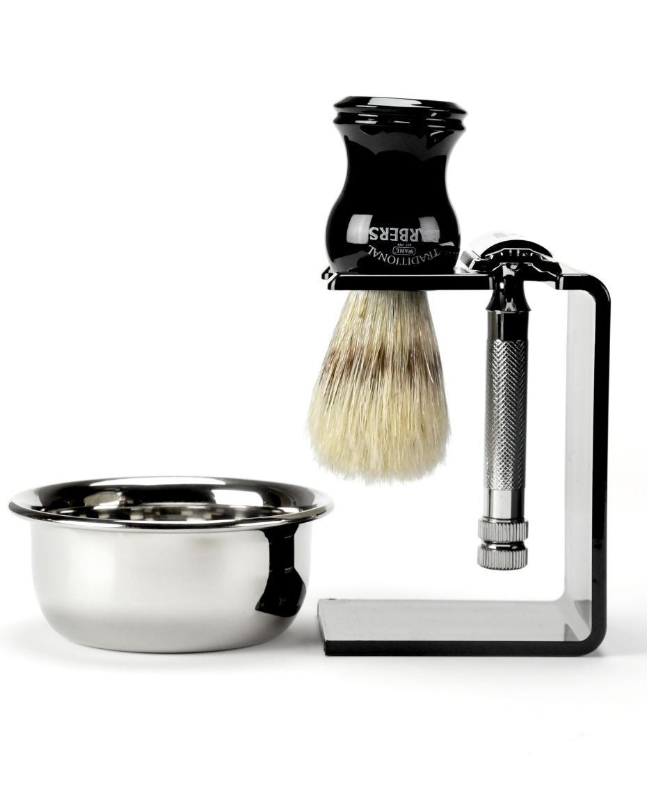 Shave set best sale with brush