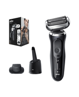 Series 7 Wet & Dry Electric Shaver with Precision Trimmer Head & Clean & Charge Station