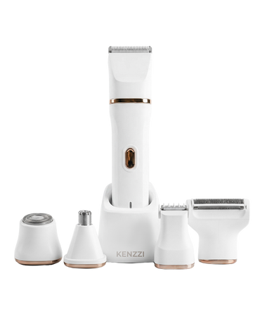 5-in-1 Face & Body Trimmer & Shaver with Stand