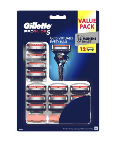 Fusion5 ProGlide Flexball Razor Blades Refill 12 Pack