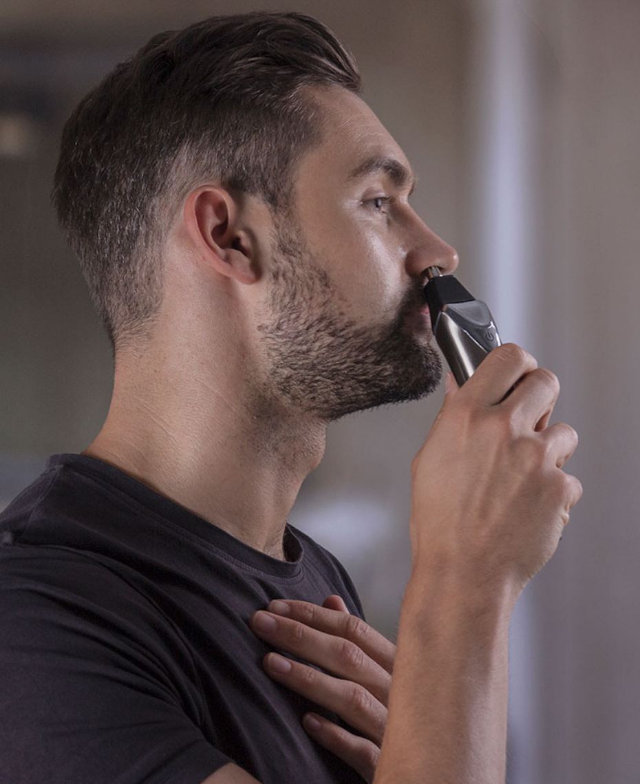 Wahl Stainless Steel Lithium Ion Beard Trimmer Slate Shaver Shop