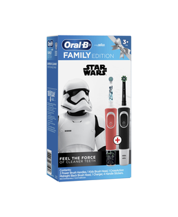Pro 100 Family Edition Dual Pack Star Wars or Frozen Electric Toothbrush