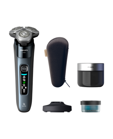 Series i9000 Wet & Dry Electric Shaver with Quick Clean Pod & Charging Stand