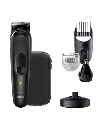 Series 7 17-in-1 All-in-One Waterproof Style Grooming Kit with Premium Travel Case and Charging Stand