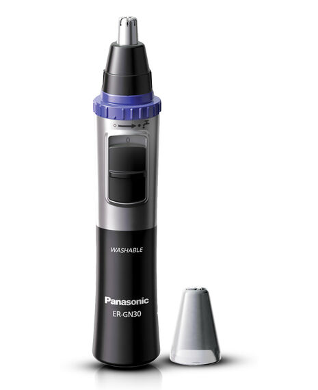 Wet & Dry Hypo-Allergenic Nose Trimmer with Stainless Steel Blades