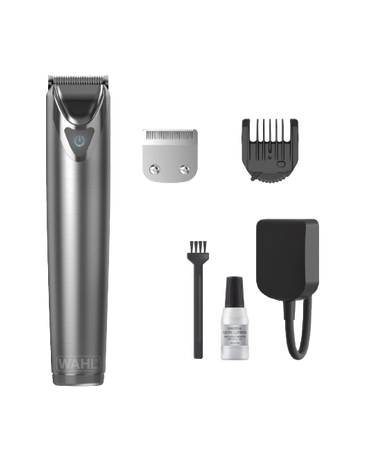 Lithium-ion Express Stainless Steel Beard Trimmer - Silver