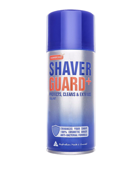 Shaver Guard+ Lubricant & Sanitising Cleaning Spray 100g