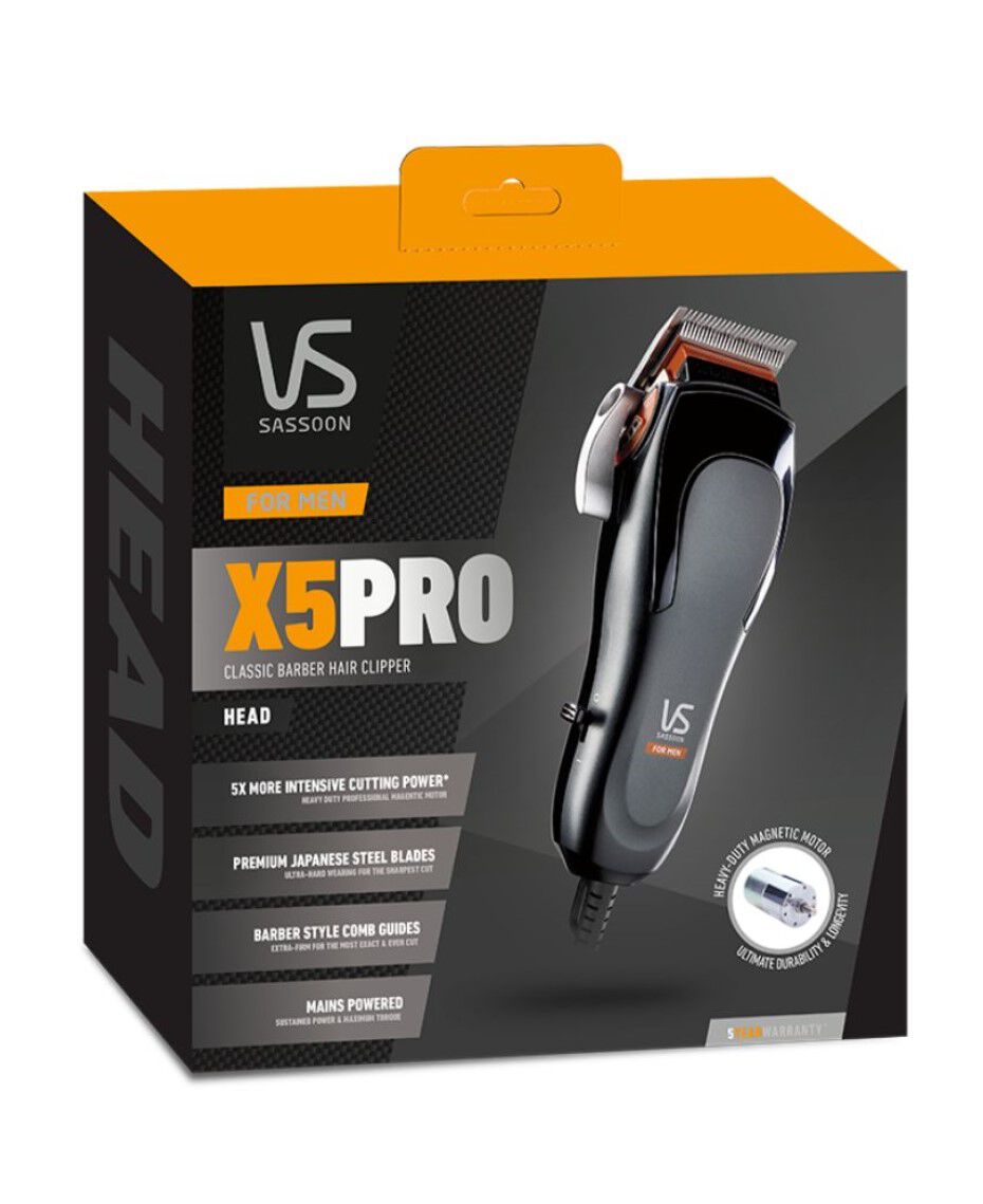 x5 pro classic barber hair clipper