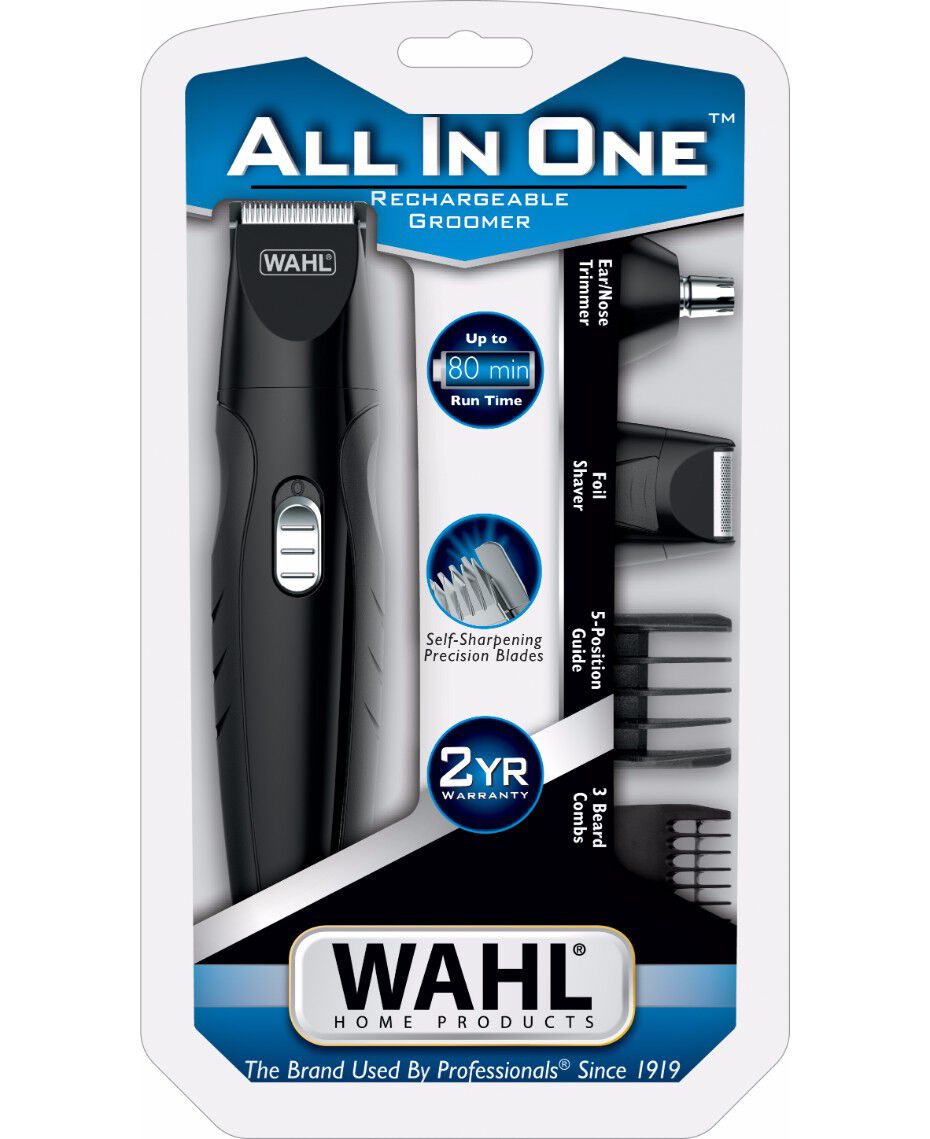 wahl rechargeable trimmer all in one
