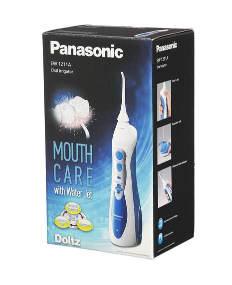 Portable Water & Air Flosser with 3 Pressure Settings