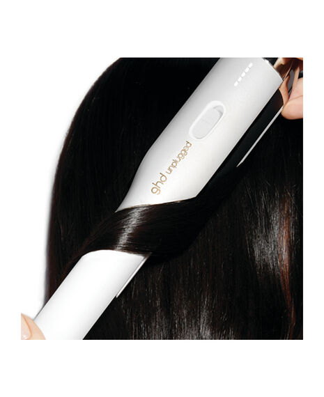 unplugged™ cordless hair straightener – matte white