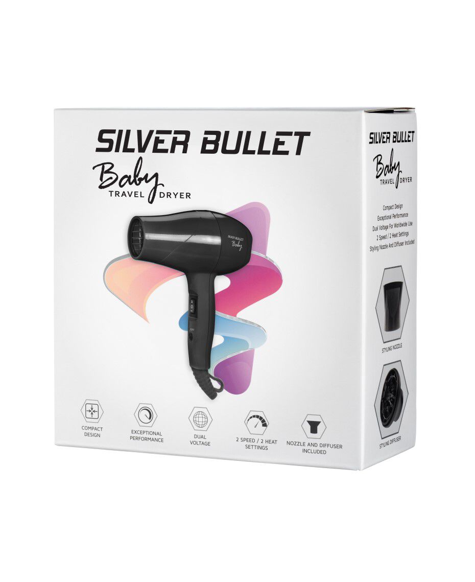Silver bullet baby travel hair dryer discount