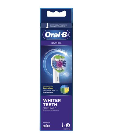 3D White Replacement Head Refills 3 Pack