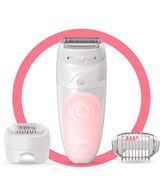 Silk-épil 5 Epilator with 3 extras and pouch