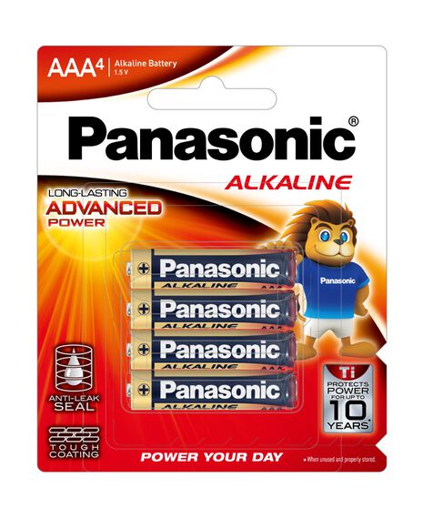 AAA Alkaline Battery 4pk