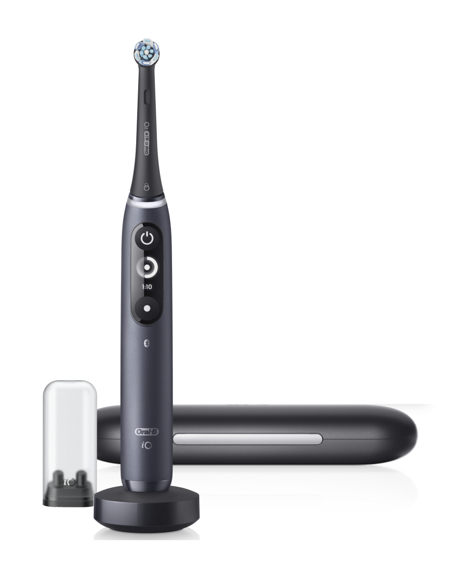 Black toothbrush top